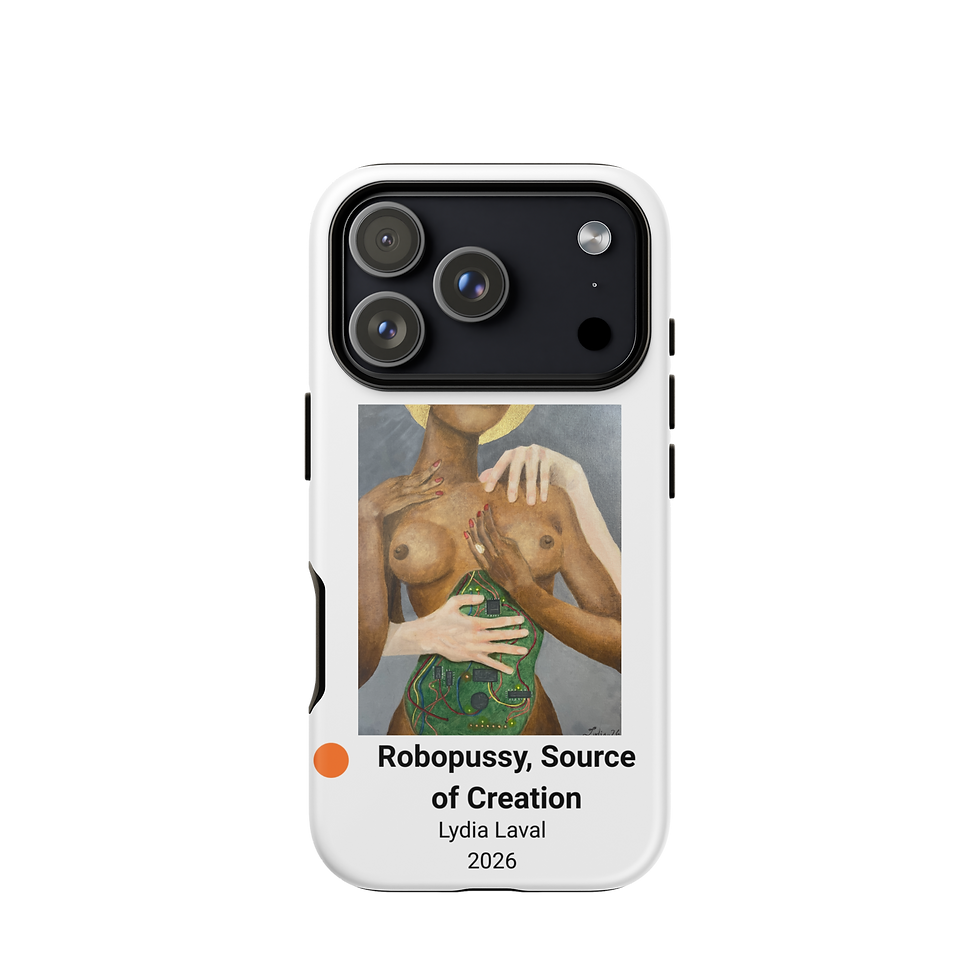 Thumbnail: Robopussy Tough Case for iPhone® - White
