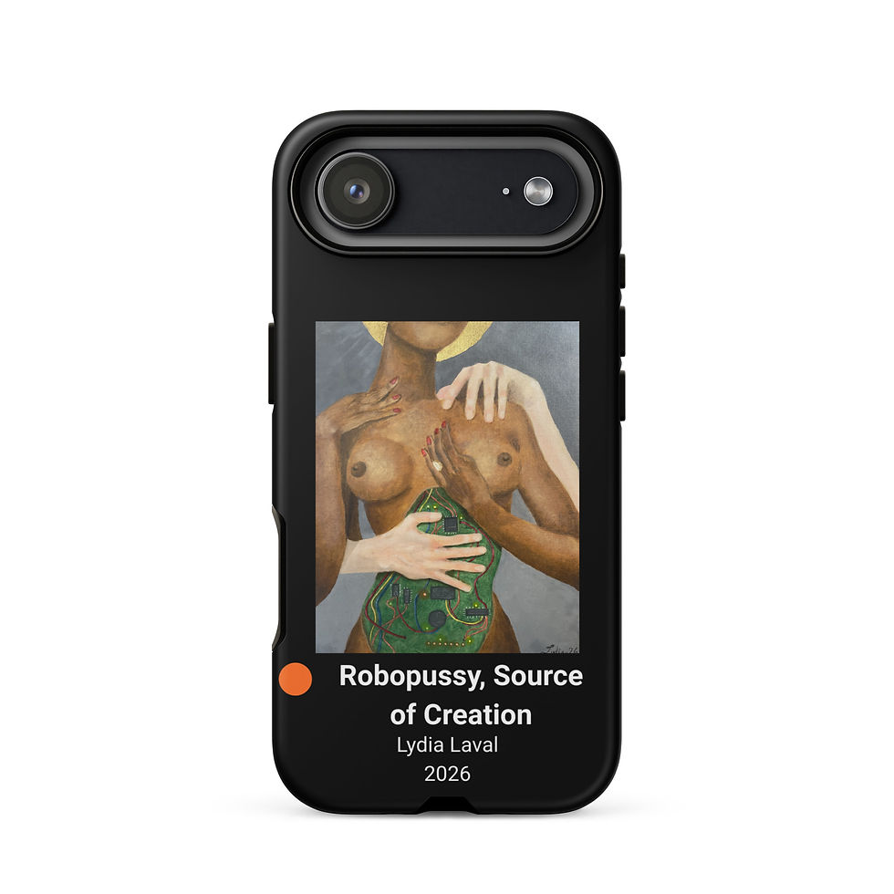 Thumbnail: Robopussy Tough Case for iPhone® - Black