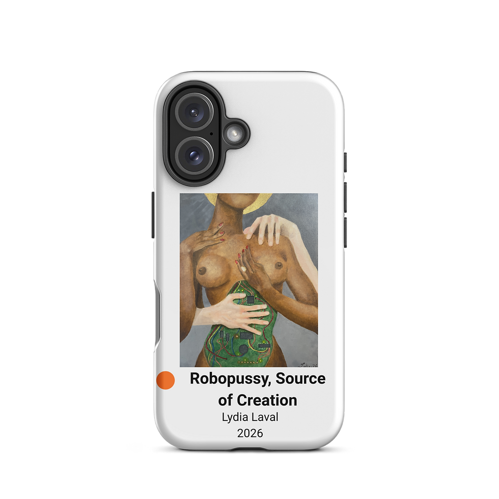 Thumbnail: Robopussy Tough Case for iPhone® - White
