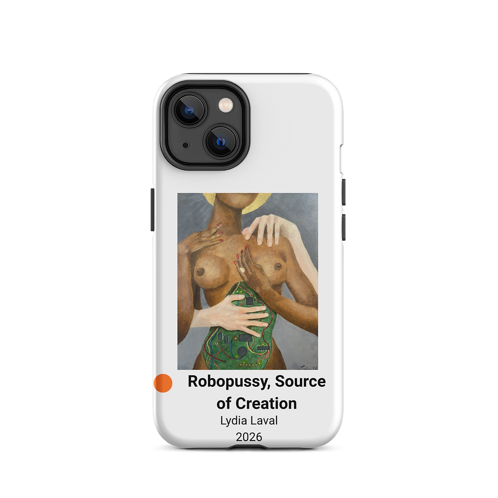 Thumbnail: Robopussy Tough Case for iPhone® - White