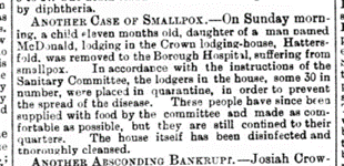 Halifax Courier Saturday 26th January 1889