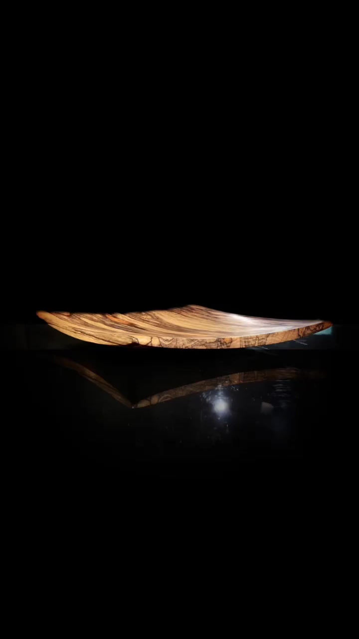Black Limba Plate