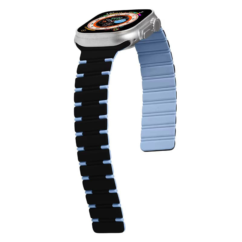 תמונה ממוזערת: רצועה לשעון אפל סיליקון פסים