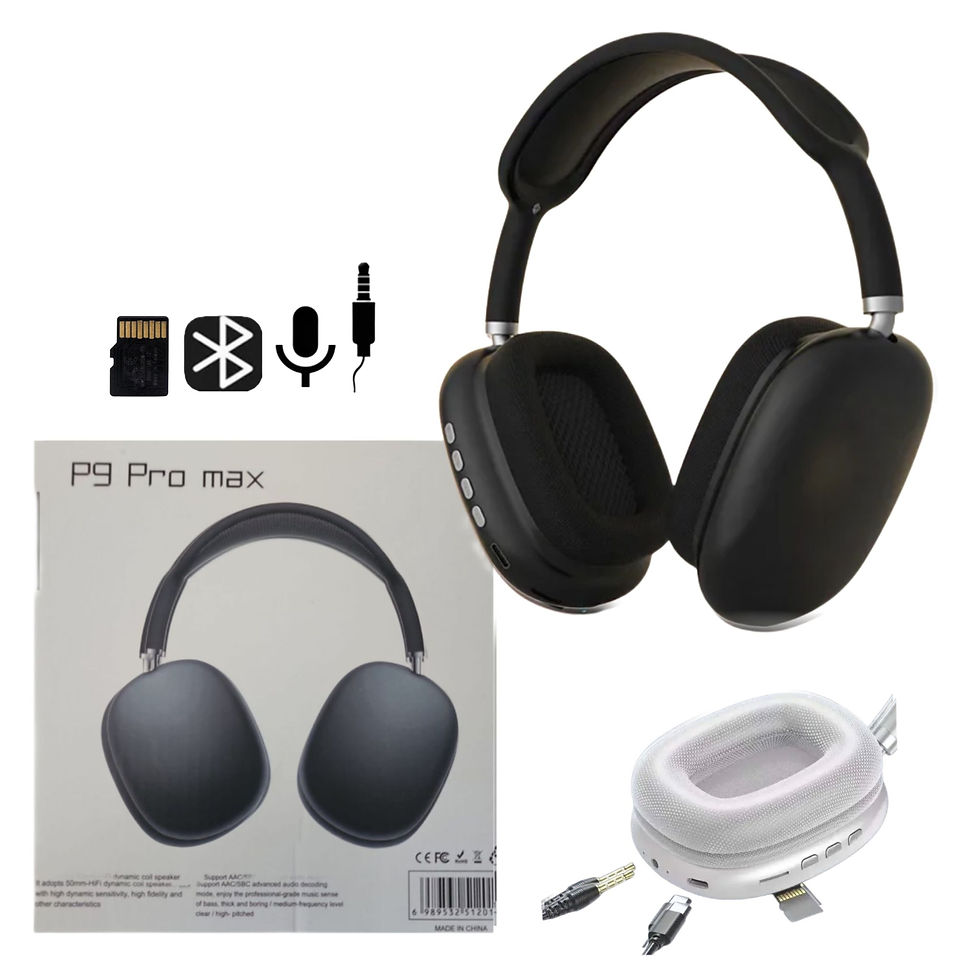 תמונה ממוזערת: אוזניות אלחוטית קשת בלוטוס P9 PRO MAX