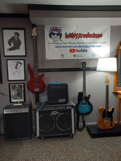 Studio wall