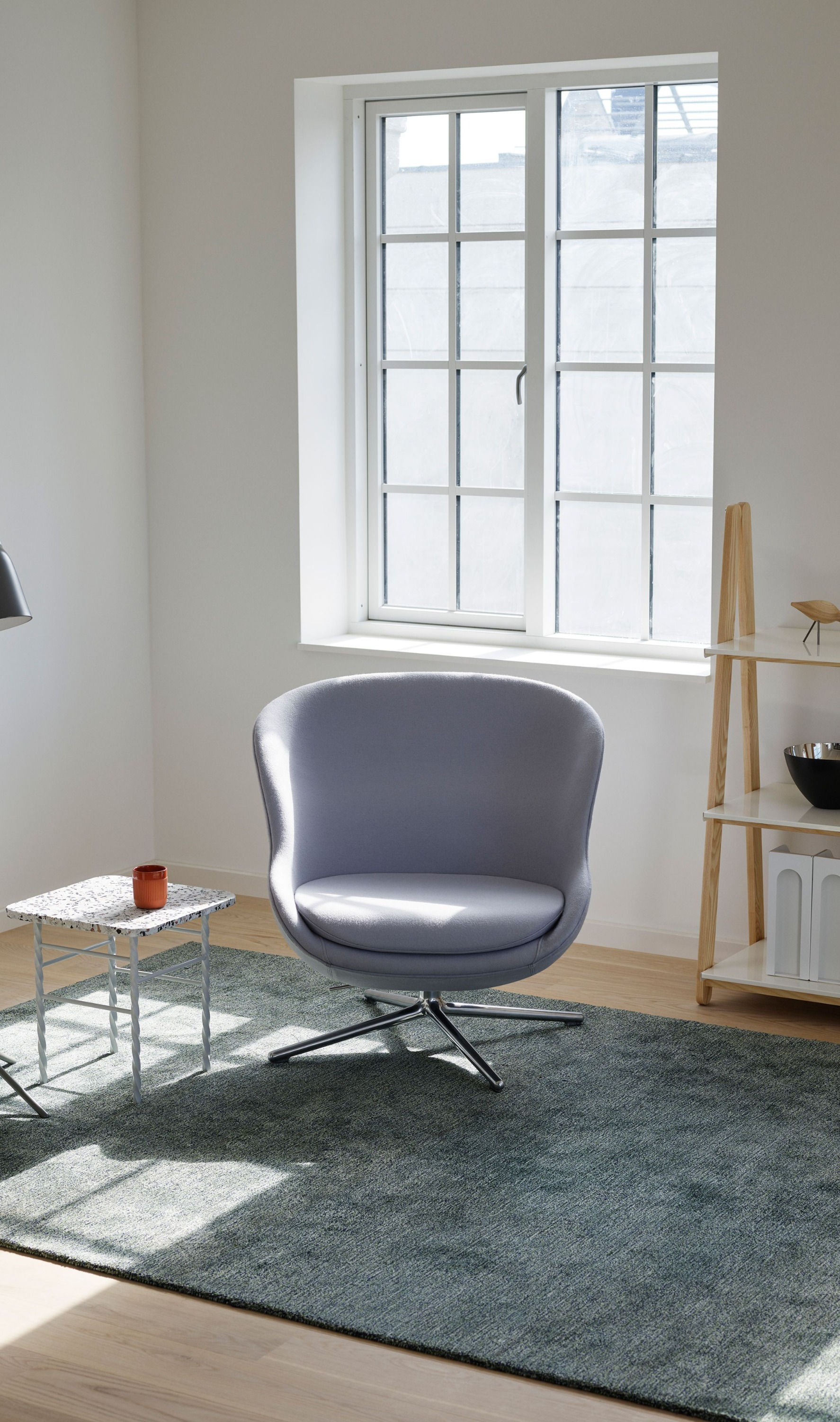 Normann C, Hyg Swivel Lounge Chair