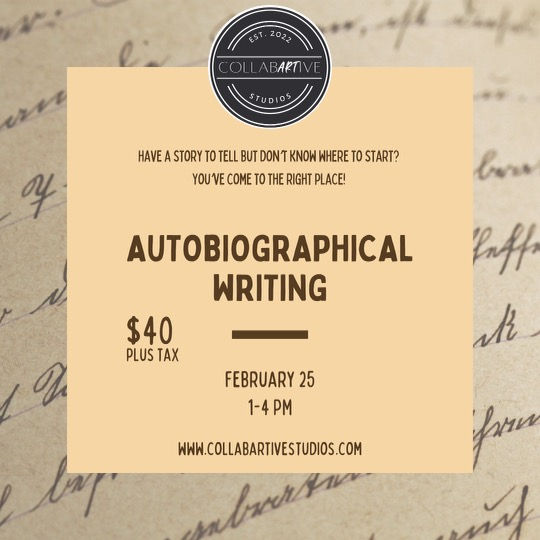 Autobiographical writing