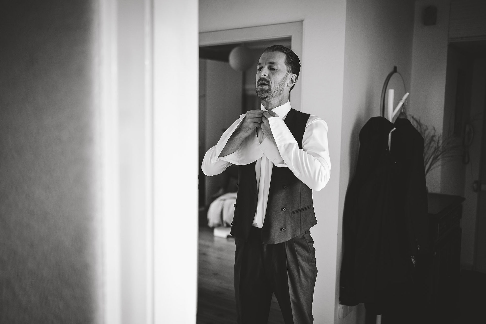 Getting Ready Bräutigam