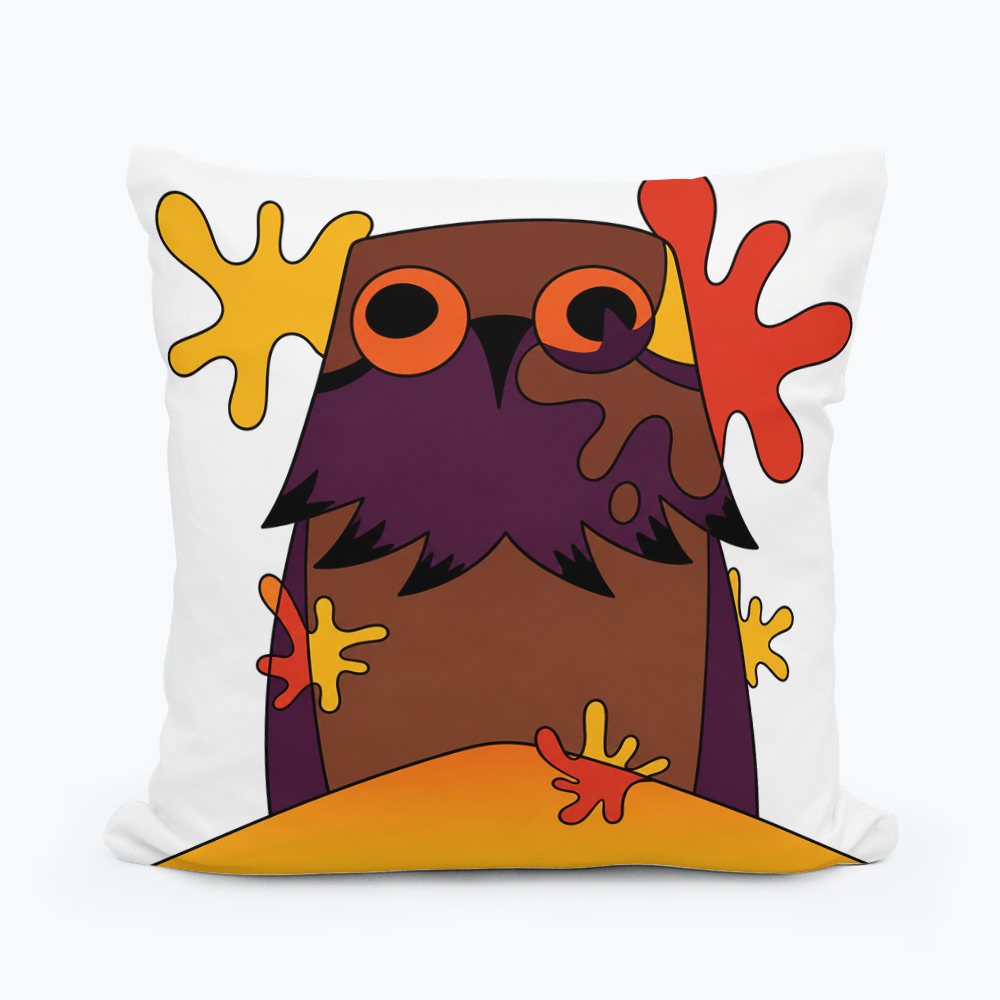 By Alexa: Bird Cushion 1