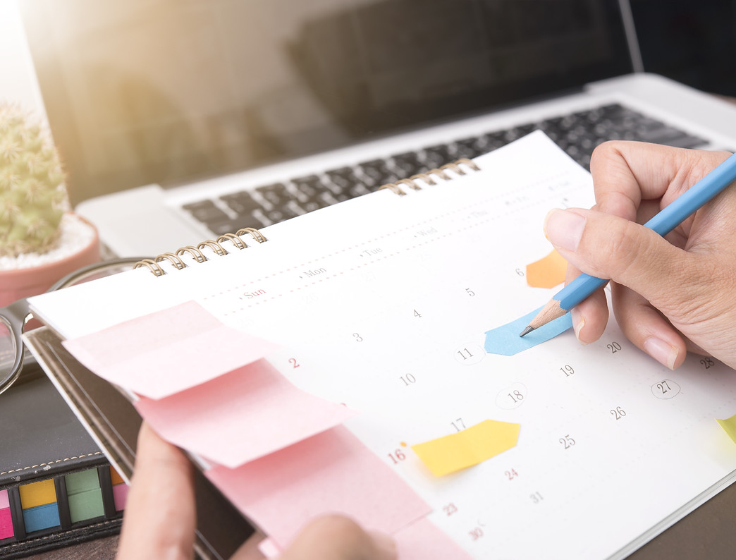 wellness goals calendar