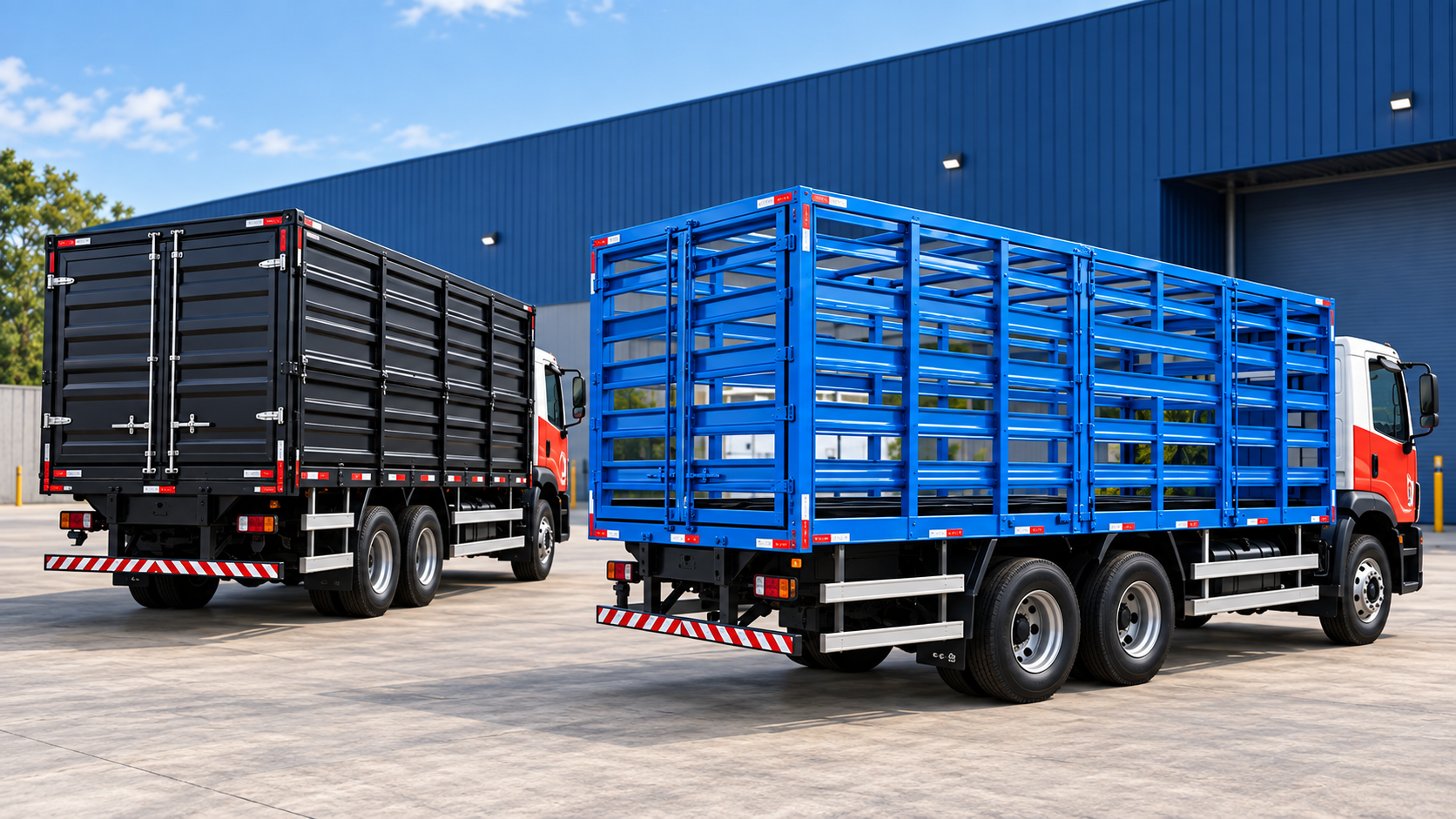 CARROCERIA DE METAL fabricado para caminhão comercial - MACAF