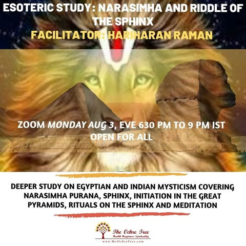 Esoteric Study Group; Narasimha and the Riddle of the Sphinx
