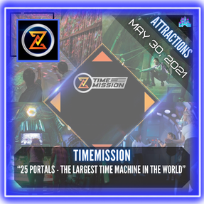 R1 Indoor Karting - TimeMission - "25 Portals - Largest Time Machine in the World"