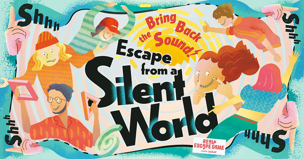 "Escape from a Silent World" created by SCRAP