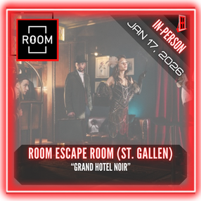 ROOM Escape Room - "Grand Hotel Noir"
