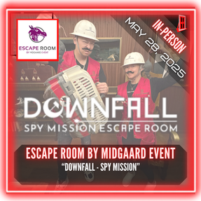 Escape Room by Midgaard Event - "Downfall Spy Mission"
