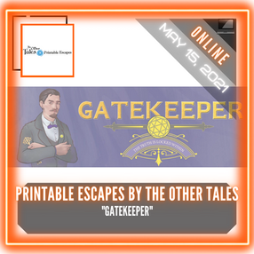 Printable Escapes by The Other Tales - "Gatekeeper"
