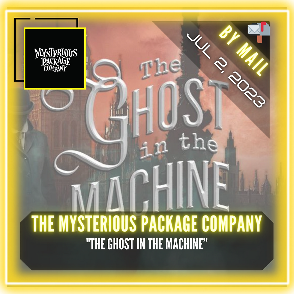 Mysterious Package Company - "Post Mortem London Gothic: The Ghost in the Machine"