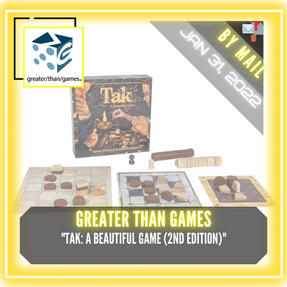 Greater Than Games - "Tak: A Beautiful Game (2nd Edition)"