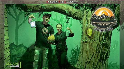 Escape Again Rooms - "William's Hike"