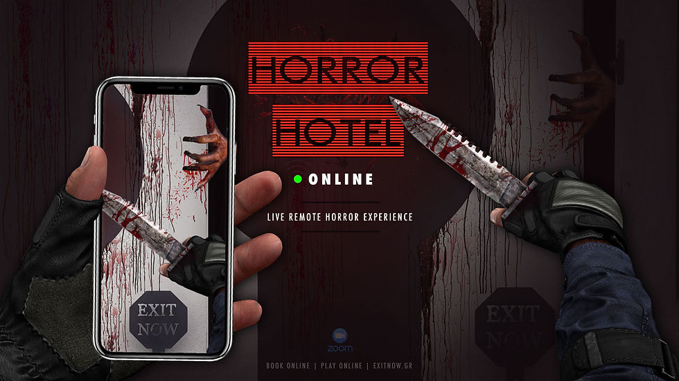 EXIT NOW - Horror Hotel