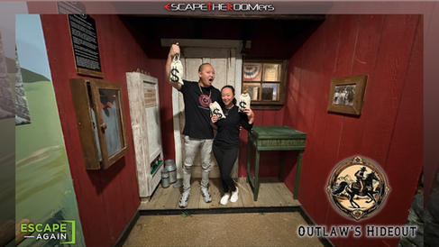 Escape Again Rooms - "Outlaw's Hideout"