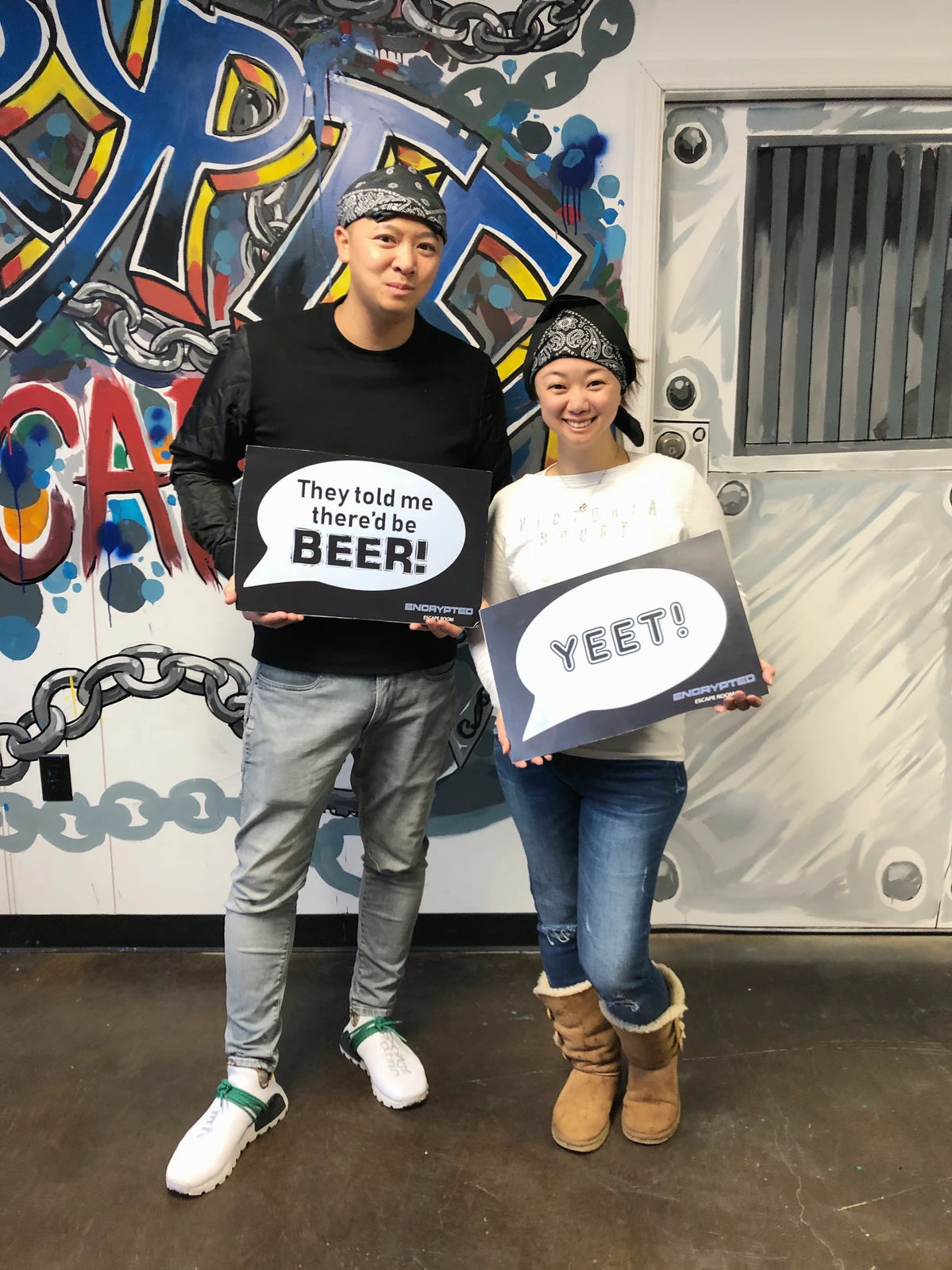 Encrypted Escape Room (West Reading) - "Biker's Revenge"