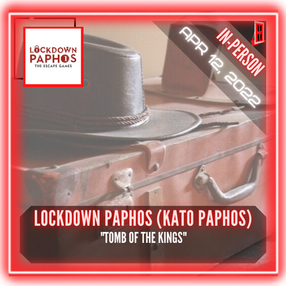 Lockdown Paphos (Kato Paphos) - "Tomb of the Kings"