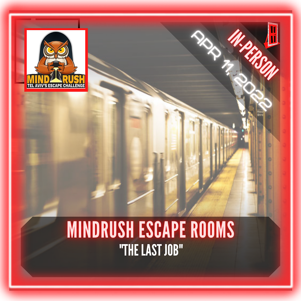 MindRush Escape Room - "The Last Job"