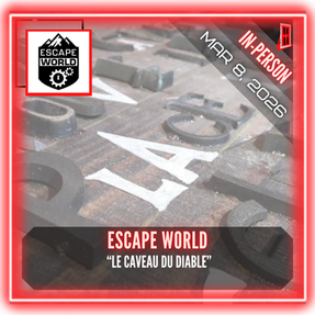 Escape World - "Le Caveau du Diable"