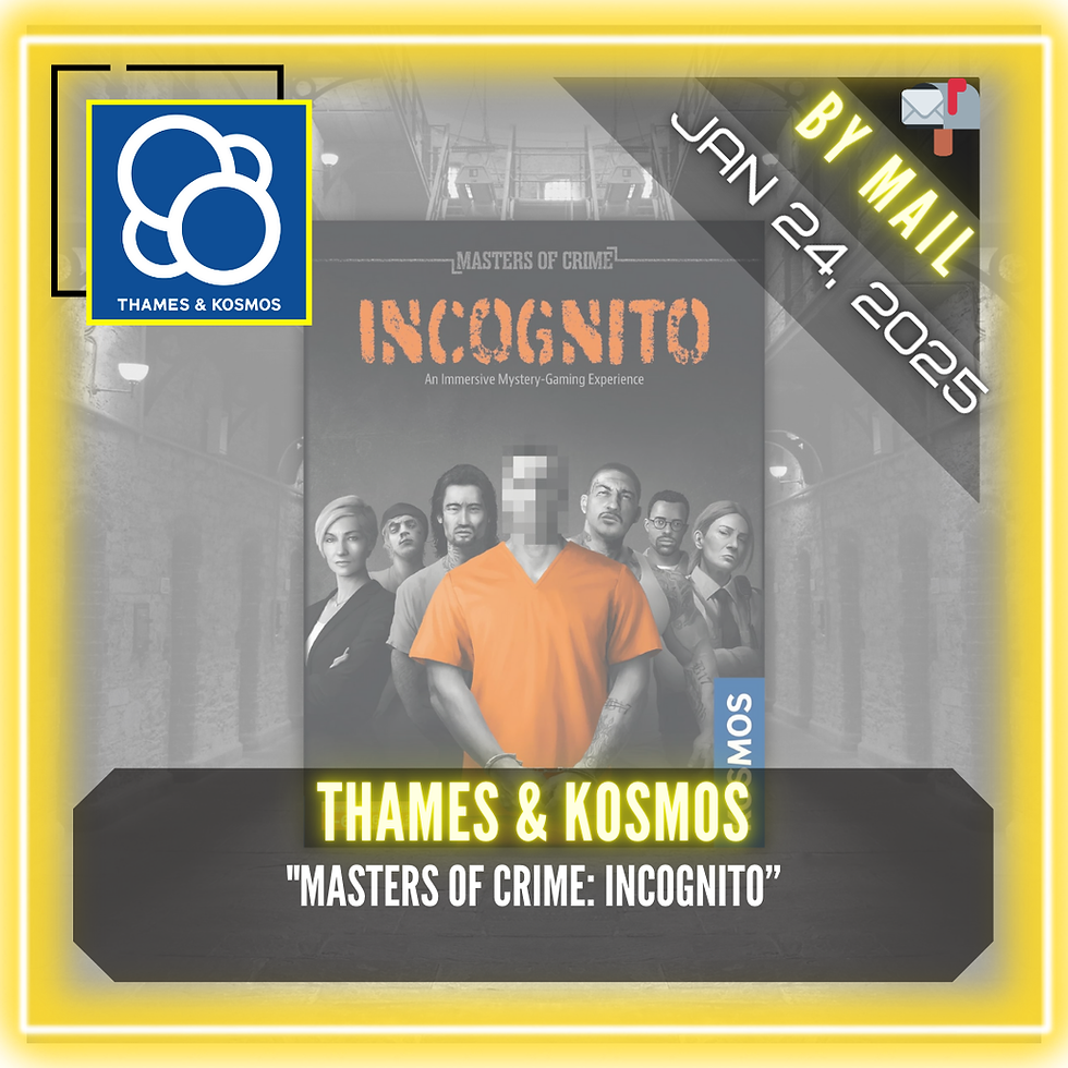 Thames & Kosmos - "Masters of Crime: Incognito"