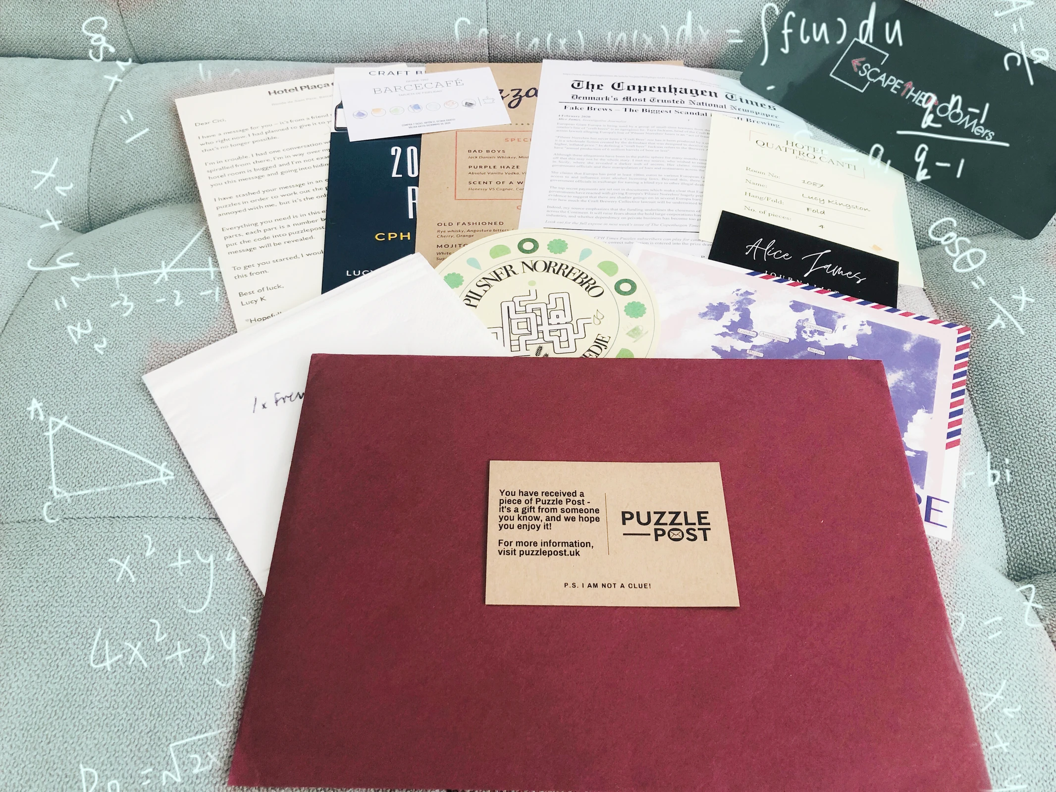 Puzzle Post - "The Missed Flight"