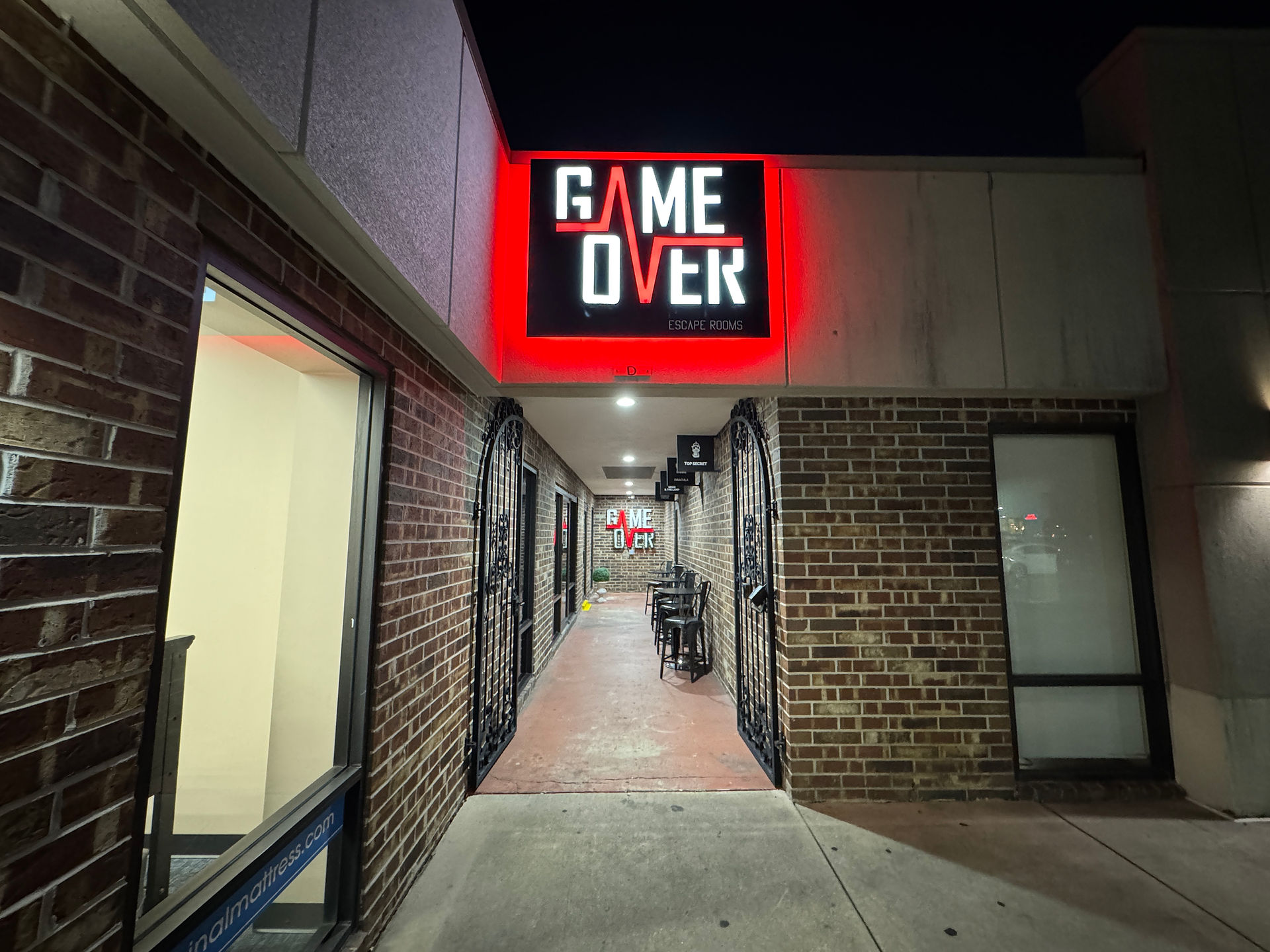GAME OVER Escape Rooms (Brandon)