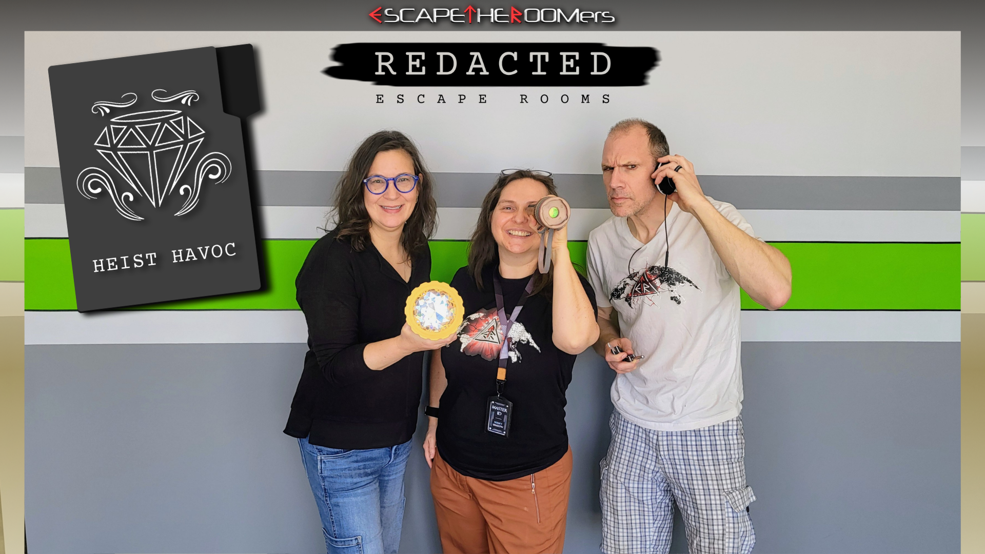 Redacted Escape Rooms - "Heist Havoc"