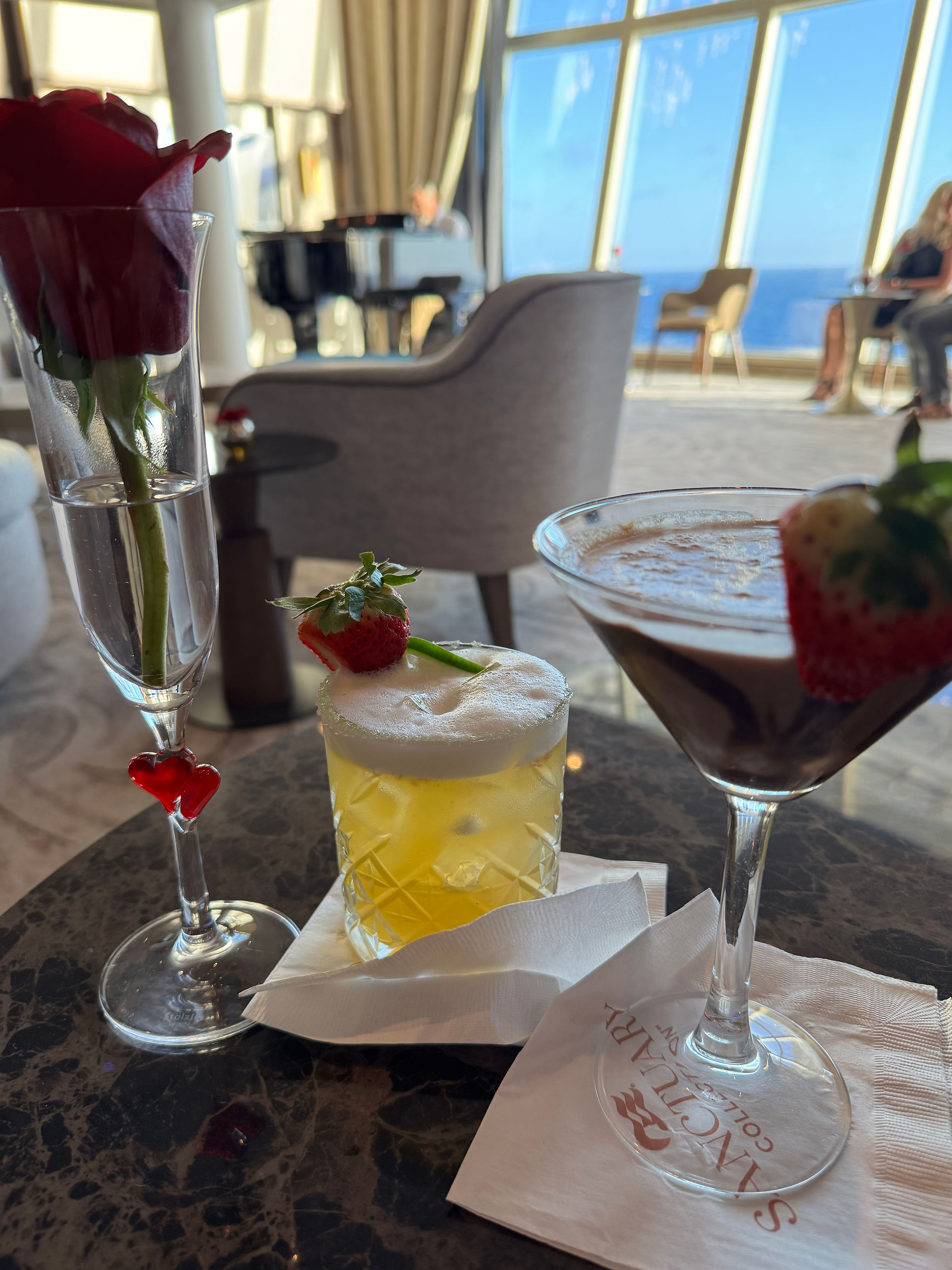 Sun Princess Cruise Sanctuary Club Lounge 