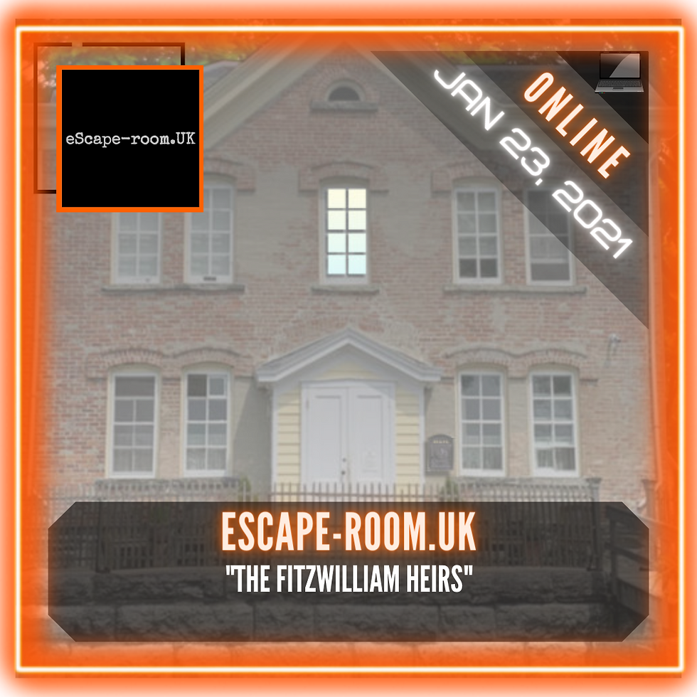 eScape-room.UK - "The Fitzwilliam Heirs"