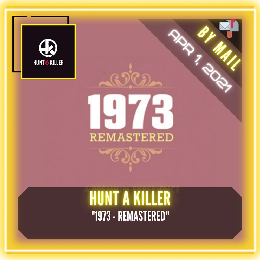 Hunt A Killer "1973 REMASTERED"