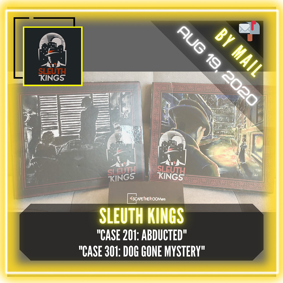Sleuth Kings - "Case 201: Abducted" & "Case 301: Dog Gone Mystery"