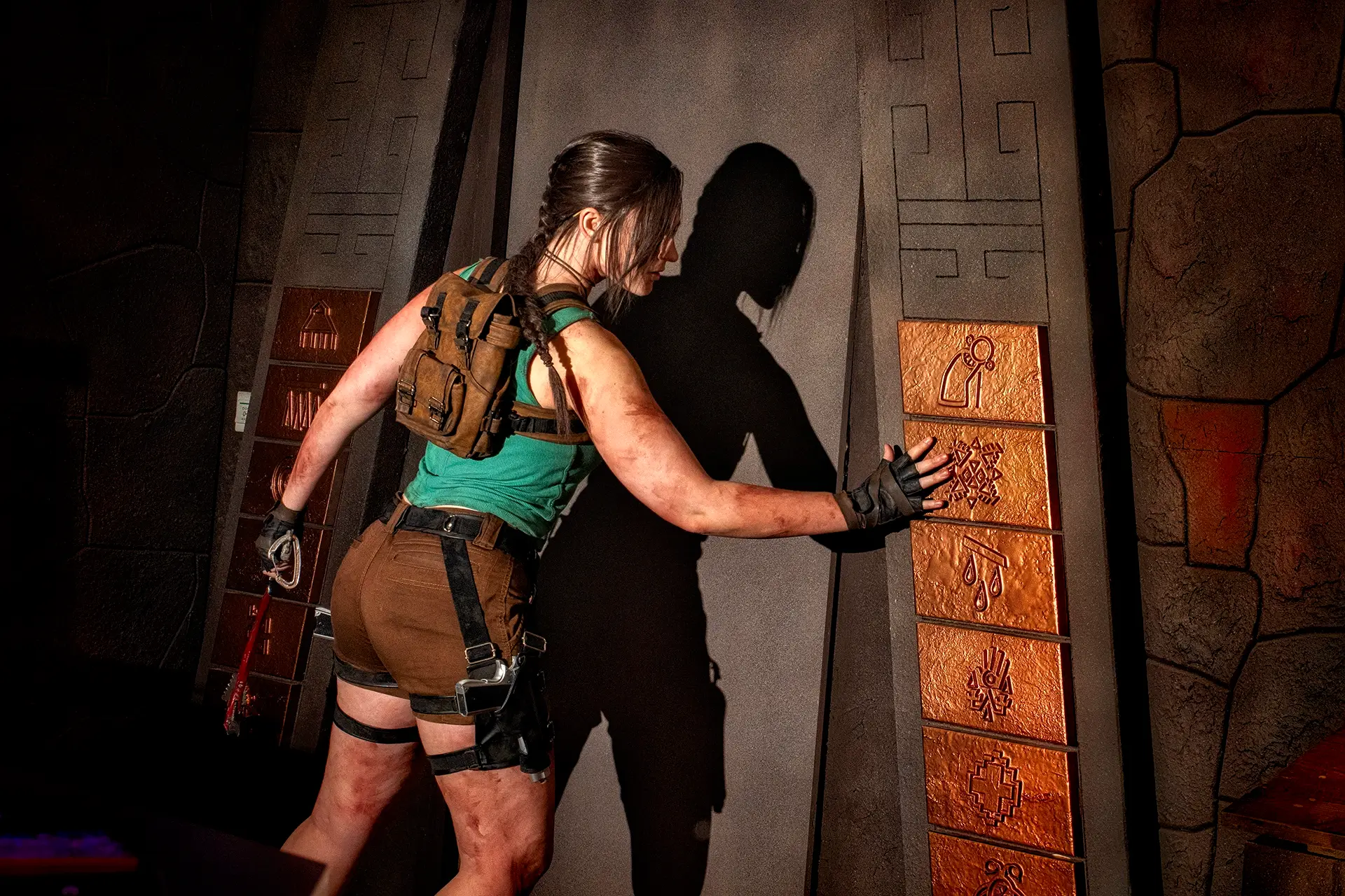 Hourglass Escapes - "Tomb Raider Experience: Escape from the Temple of Fire"