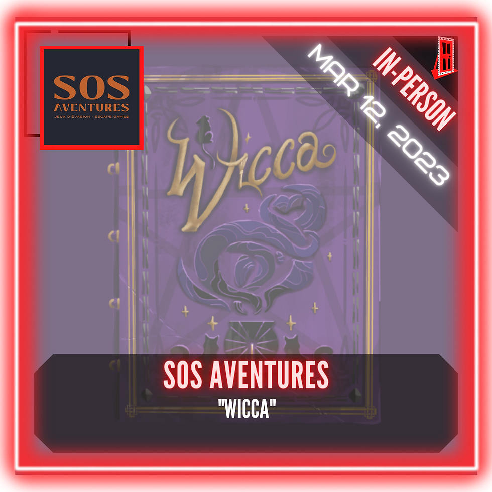 SOS Aventures - "Wicca"