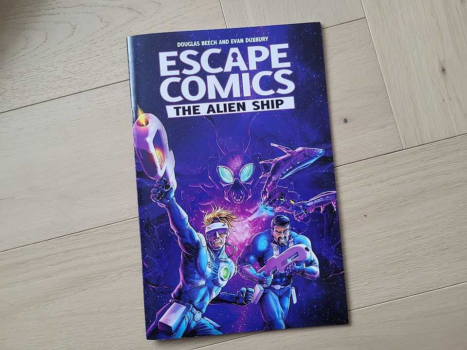 Jumping High Five Games - "Escape Comics: The Alien Ship"