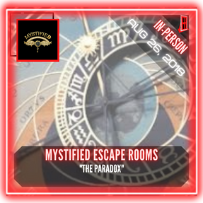 Mystified Escape Rooms - "The Paradox"