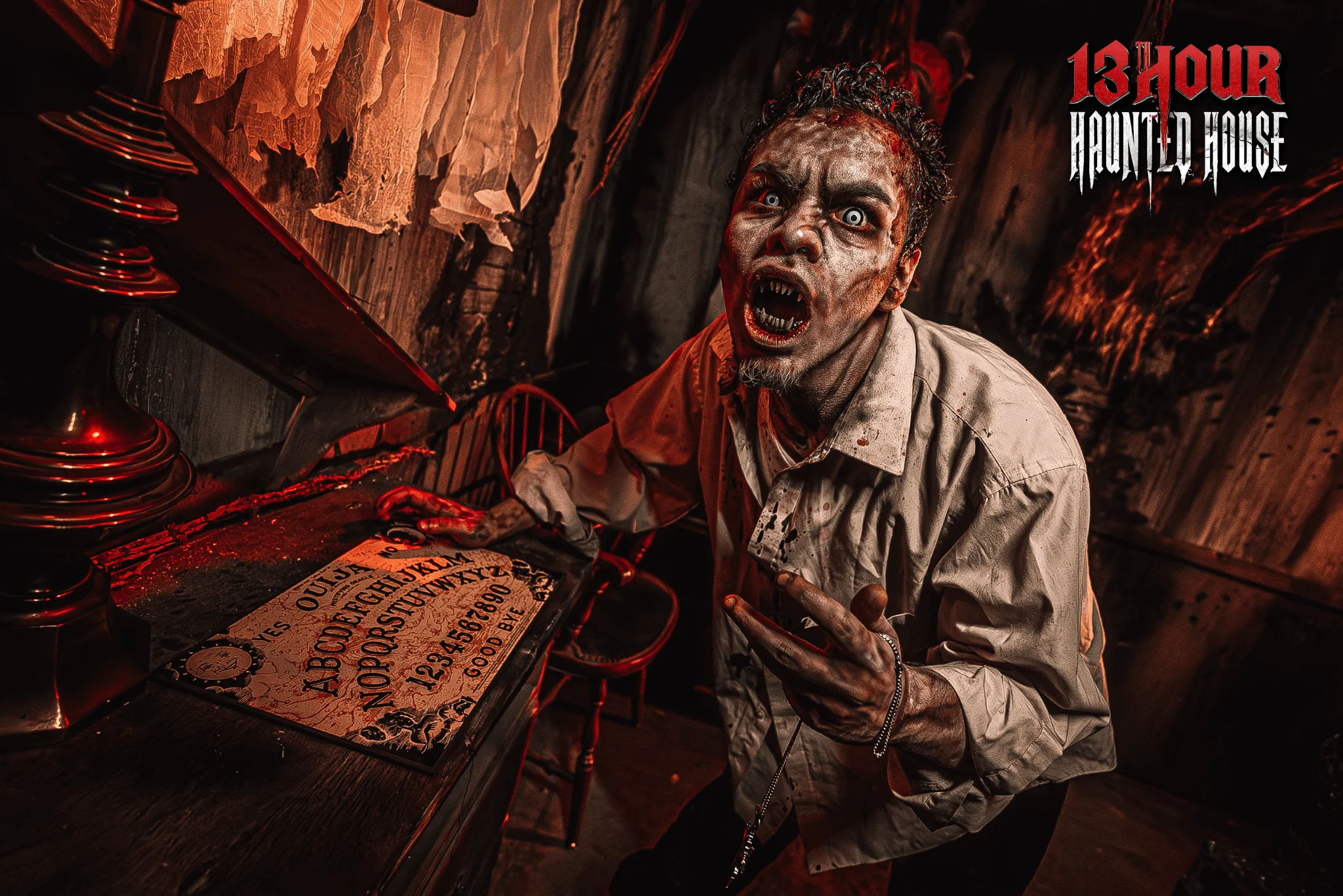 13th Hour Amusement - "The House of Nightmares", "The Attic", and "The Darkside"