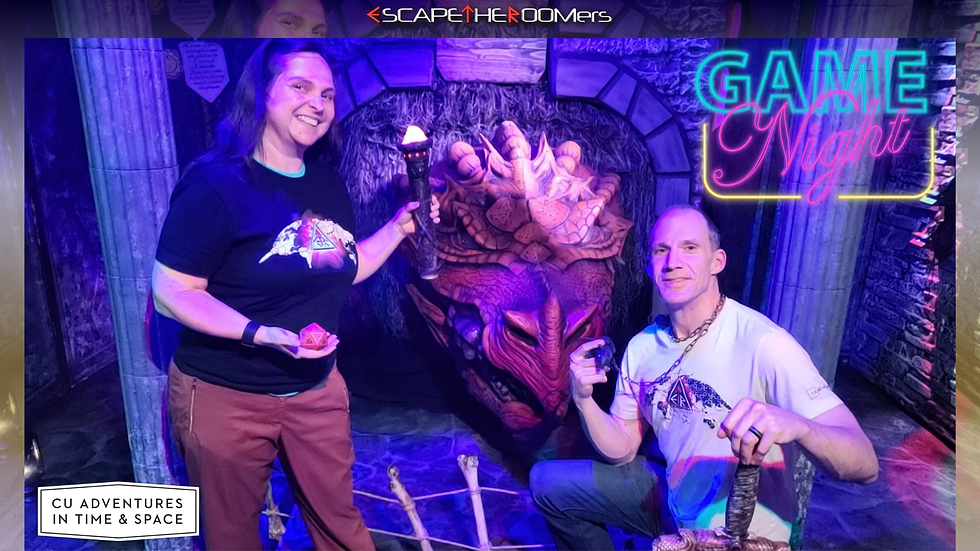 CU Adventures in Time & Space - "Game Night"