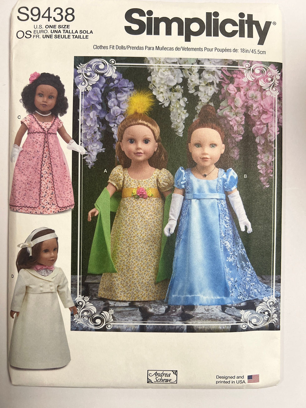 Thumbnail: SIMPLICITY S9438   18" Doll Clothes