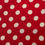 Thumbnail: Big Linen 2cm Spot Red
