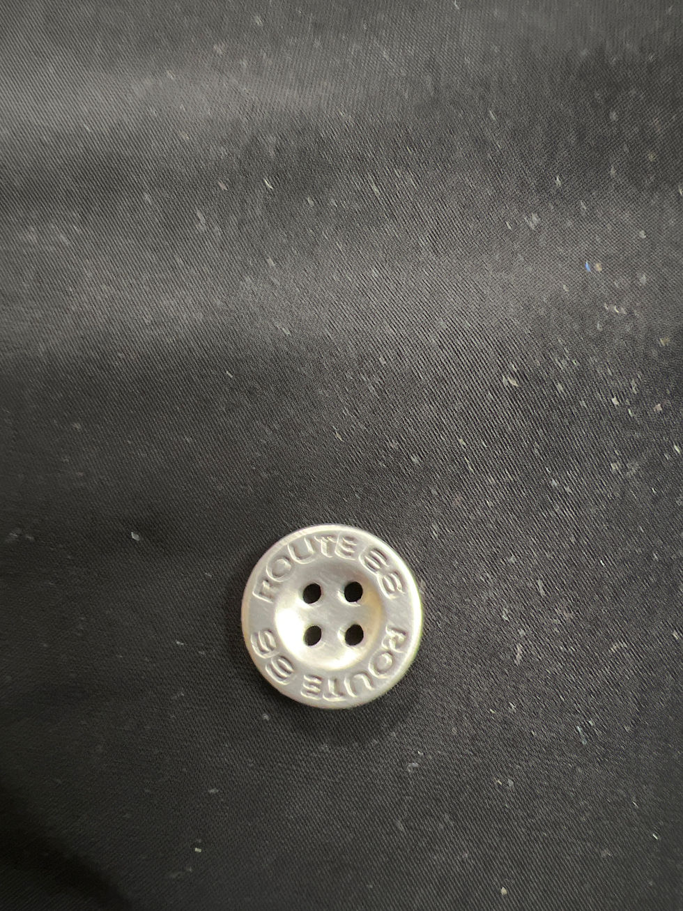 Thumbnail: Abbey Silver ROUTE 66  Button 15mm