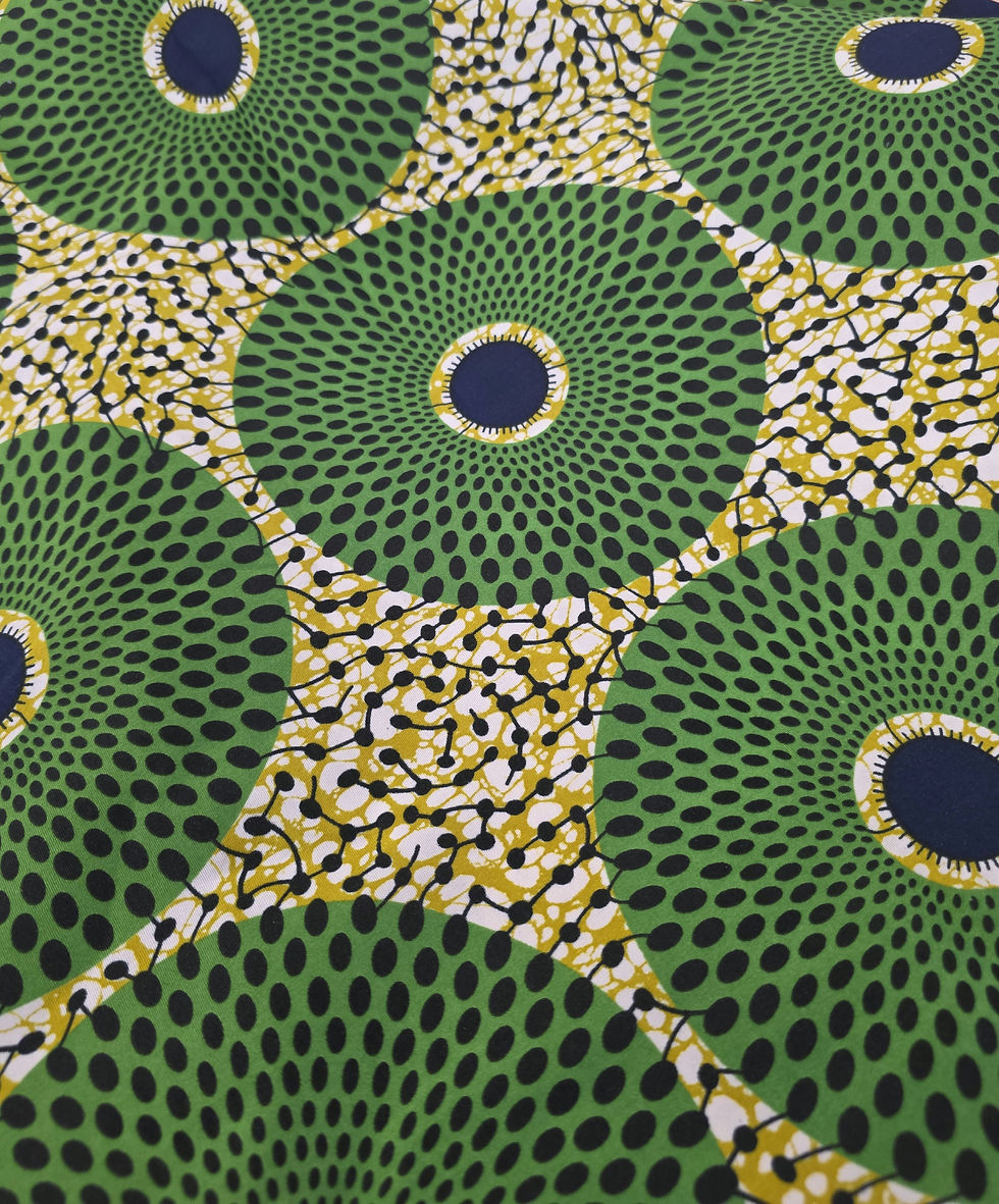 Thumbnail: Ankara Waxed Cotton Print