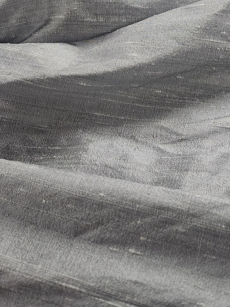Thumbnail: End of Line Dupion Silk Mid Grey