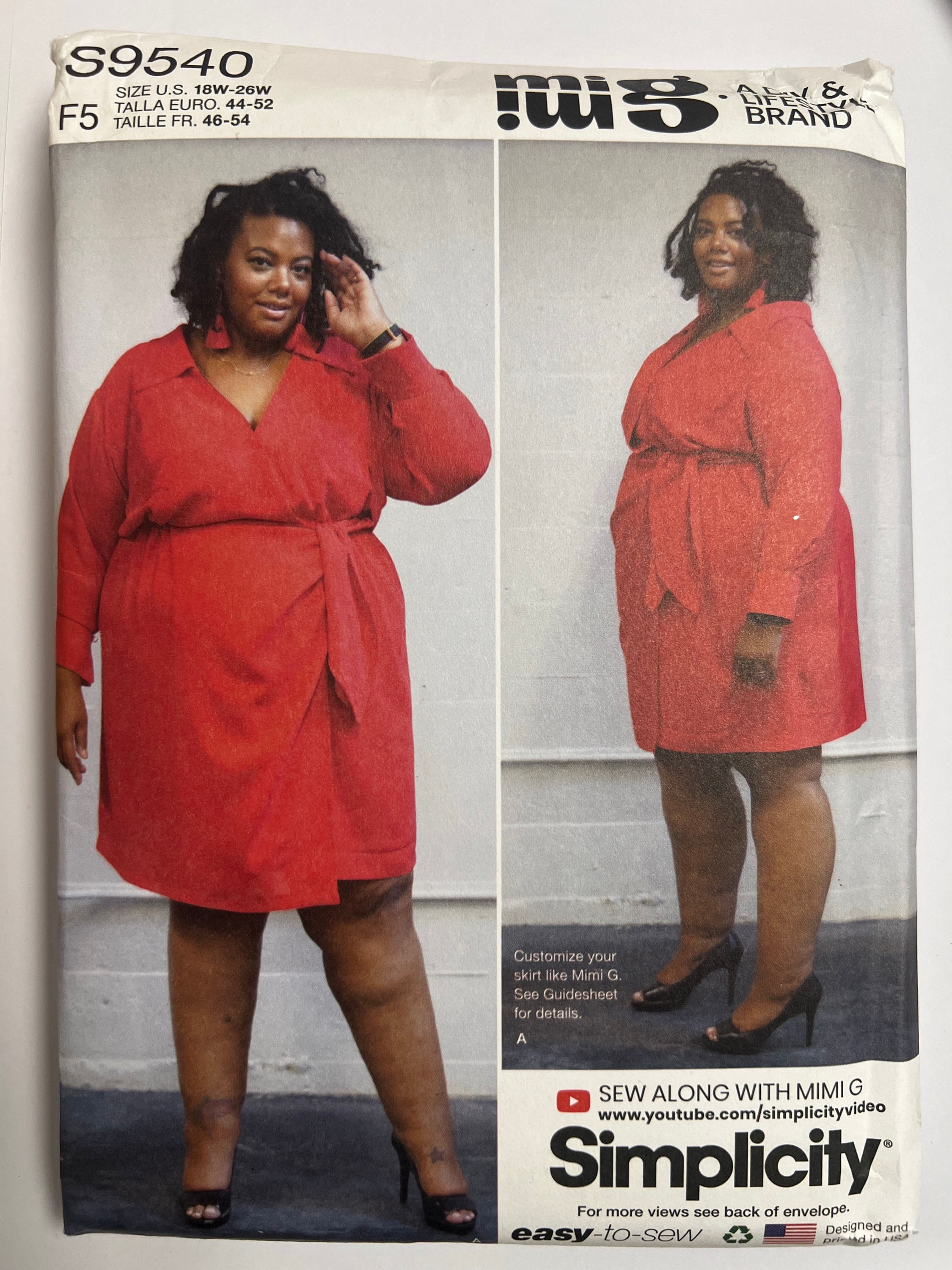 SIMPLICITY S9540  Misses' Dresses